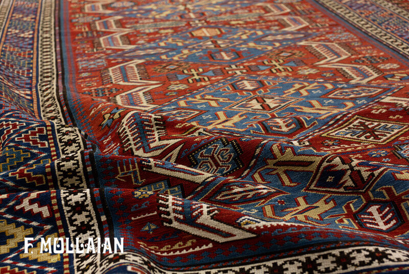 Tapis Kilim Sumak Caucasien n°:83489748