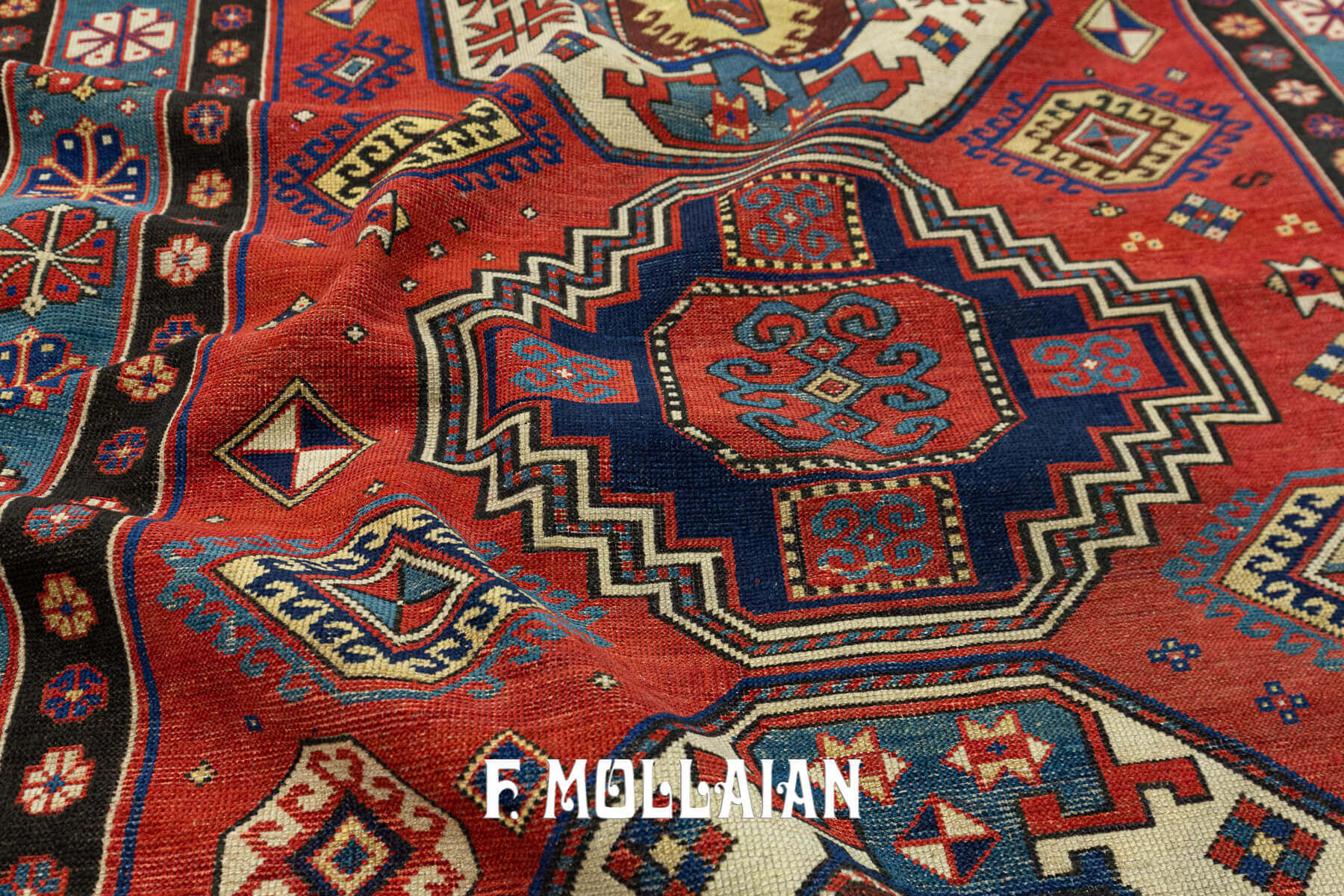 Tapis Kazakh Caucasien « Lori Pampak » n°:88529216