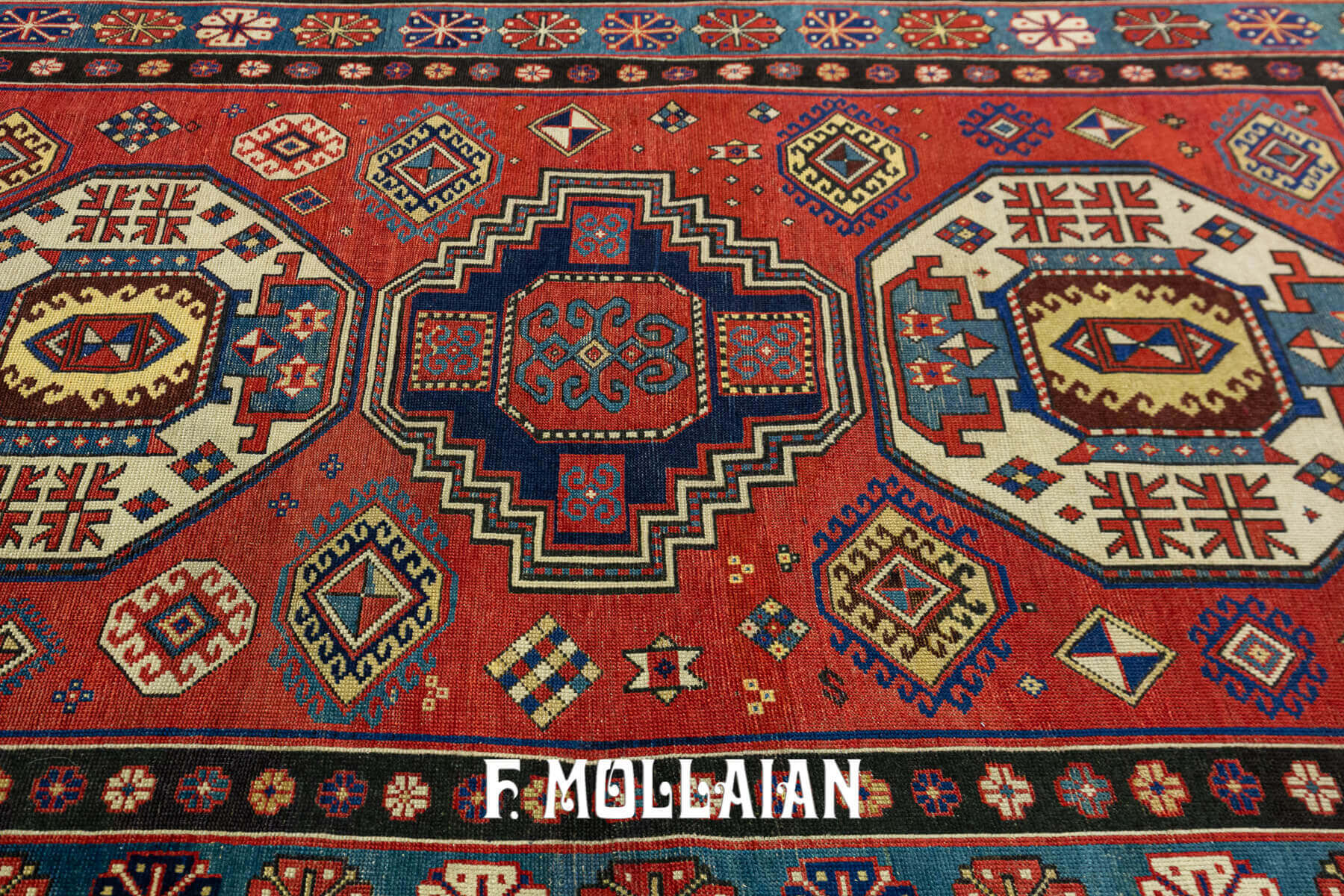 Tapis Kazakh Caucasien « Lori Pampak » n°:88529216