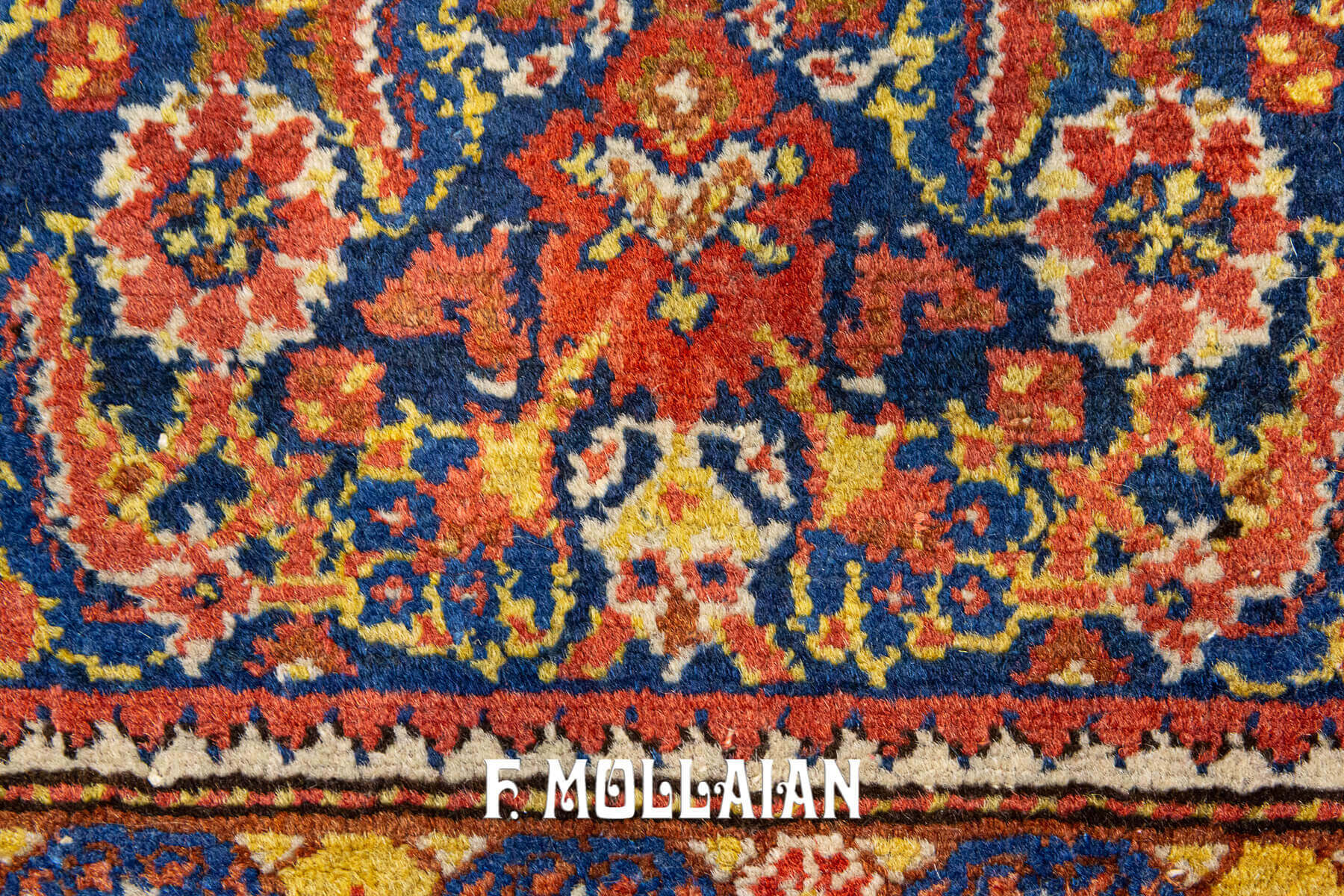 Antique Malayer Rug Small Size n°:9152