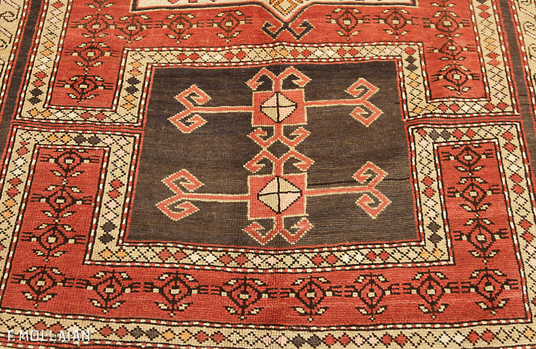 Semi-Antique Caucasian Kabistan Carpet n: 9222