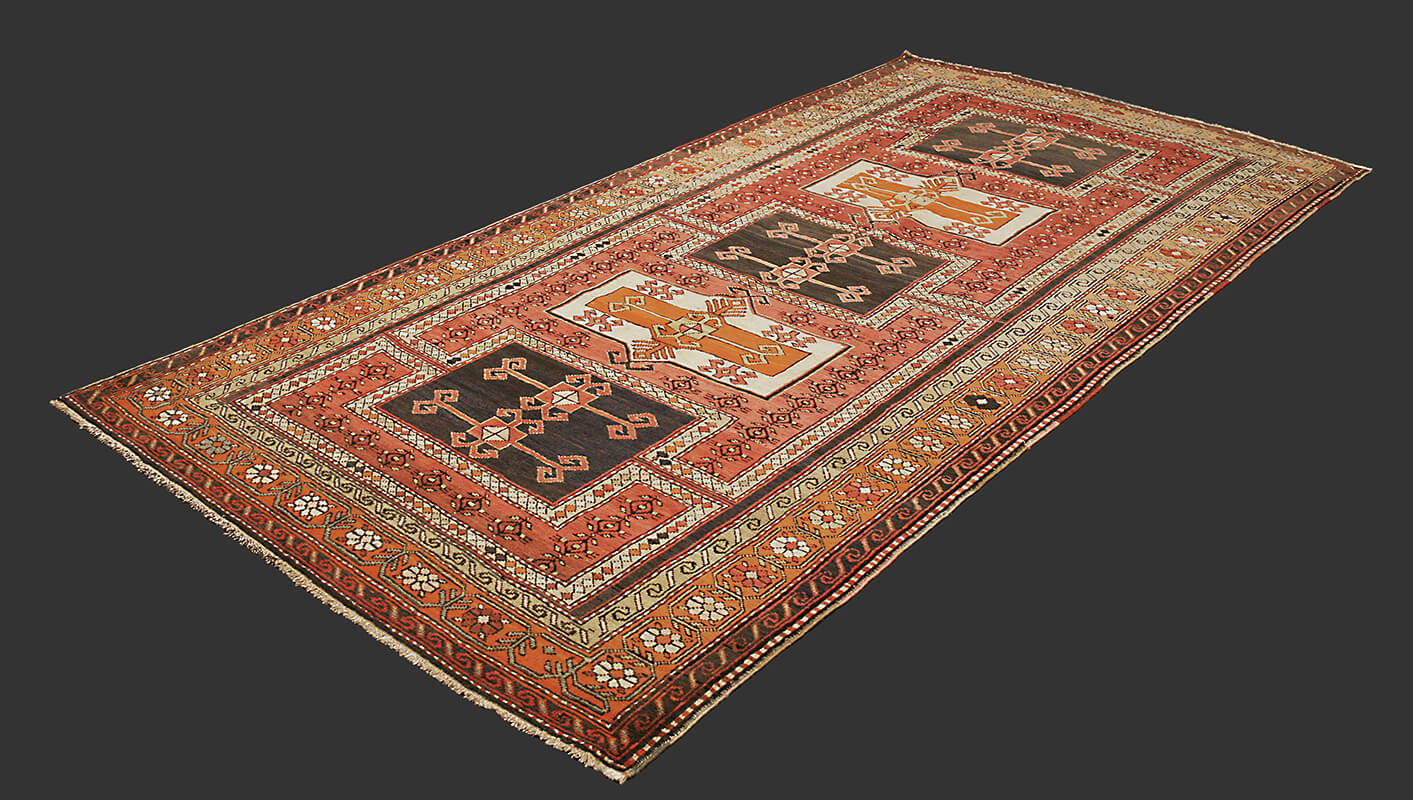 Semi-Antique Caucasian Kabistan Carpet n: 9222