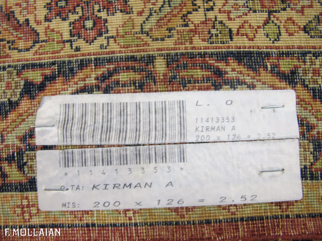 Tappeto Persiano Antico Kerman n°:11413353