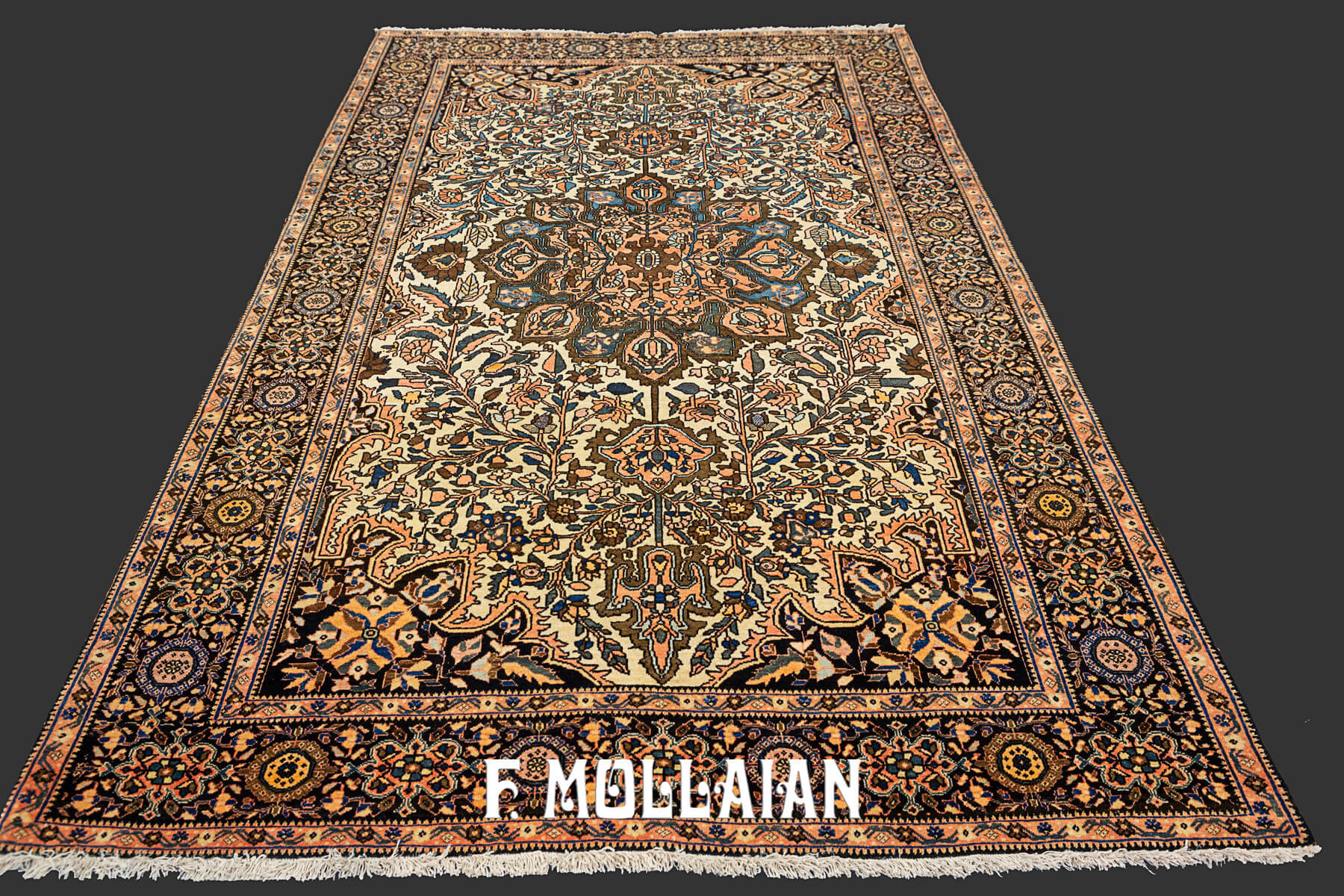Tapis Ancien Classique Sarouk Farahan n°:11564753