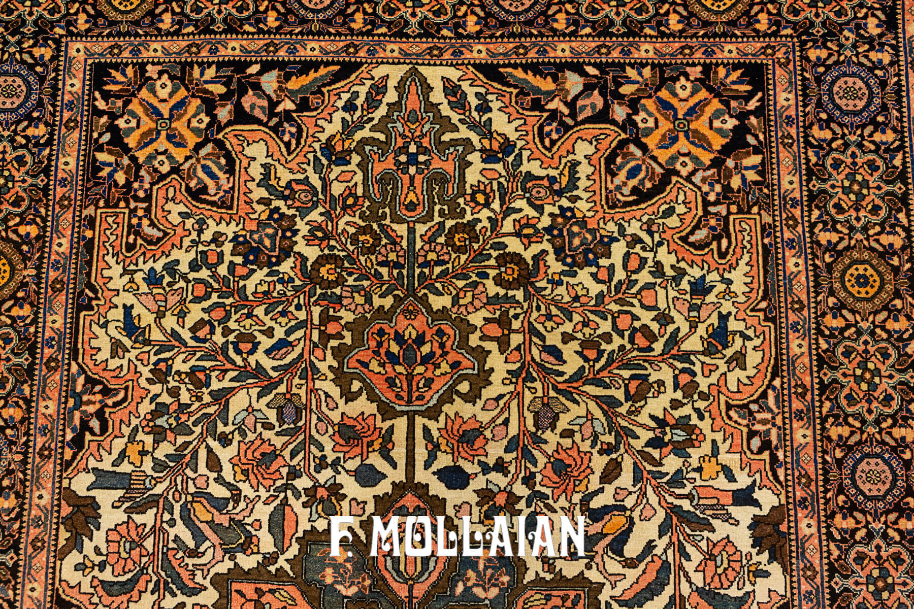 Tapis Ancien Classique Sarouk Farahan n°:11564753