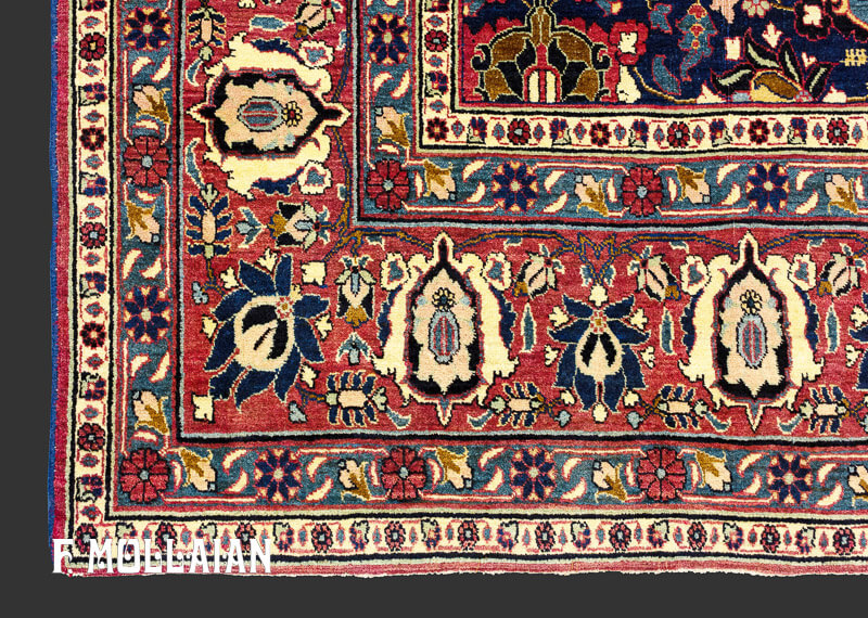 Tapis Persan Varamin n°:14838759