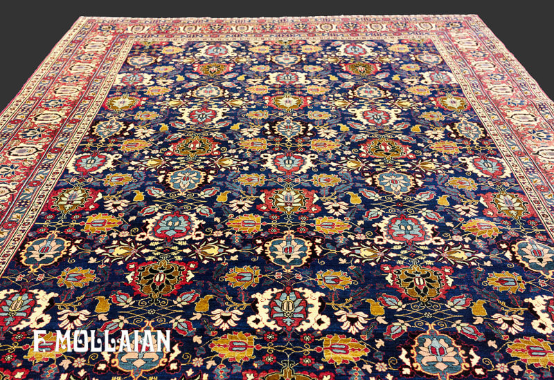 Tapis Persan Varamin n°:14838759