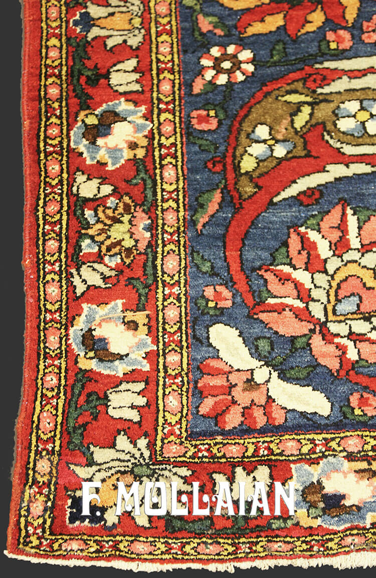 All-over Floral/Golfarang! Persian Bakhtiari Carpet n°:19753811