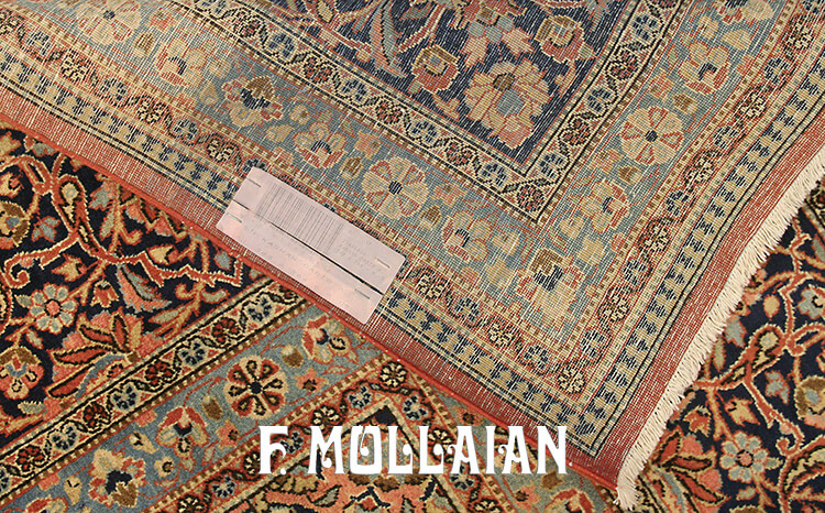 Antique Persian Kashan Dabir Carpet n°:27430856