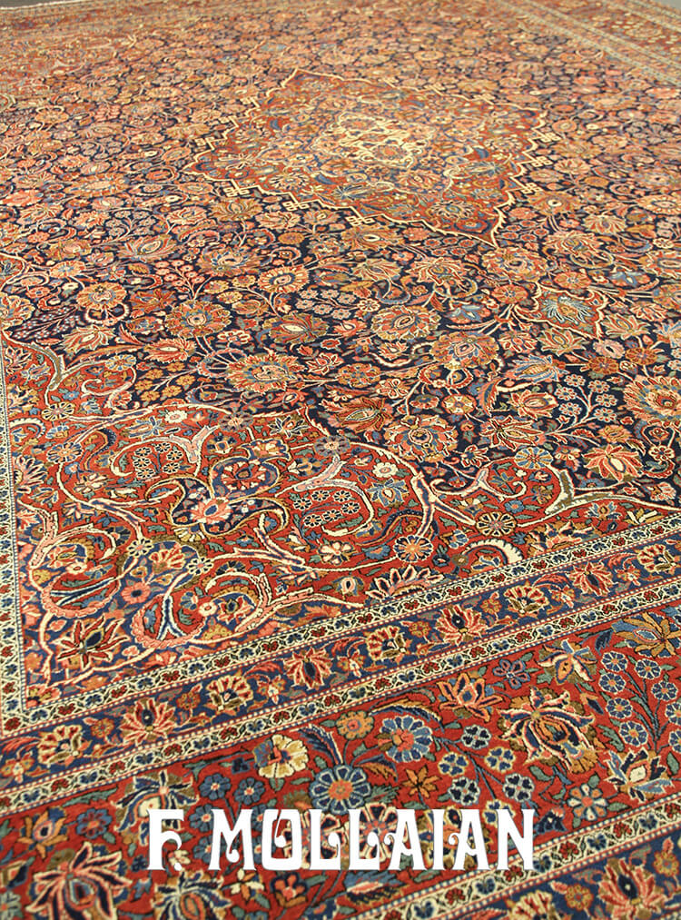 Teppich Persischer Antiker Kashan Dabir n°:30228250