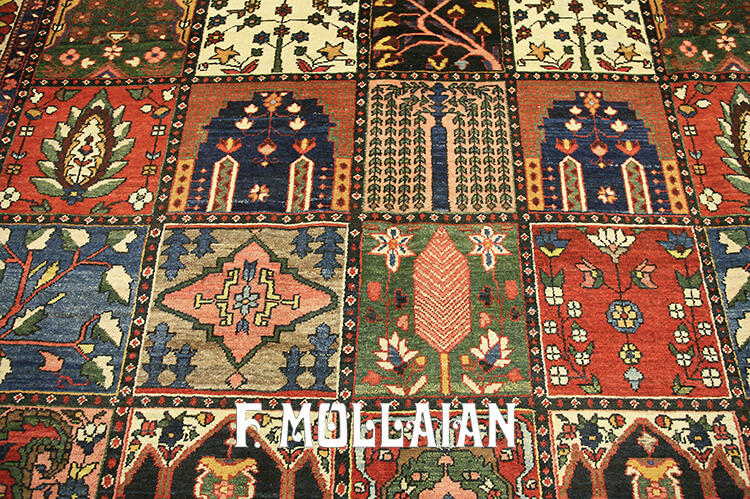 Tapis Persan Antique Bakhtiari n°:40533425