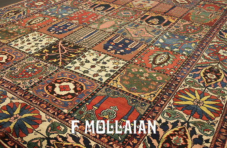 Tapis Persan Antique Bakhtiari n°:40533425
