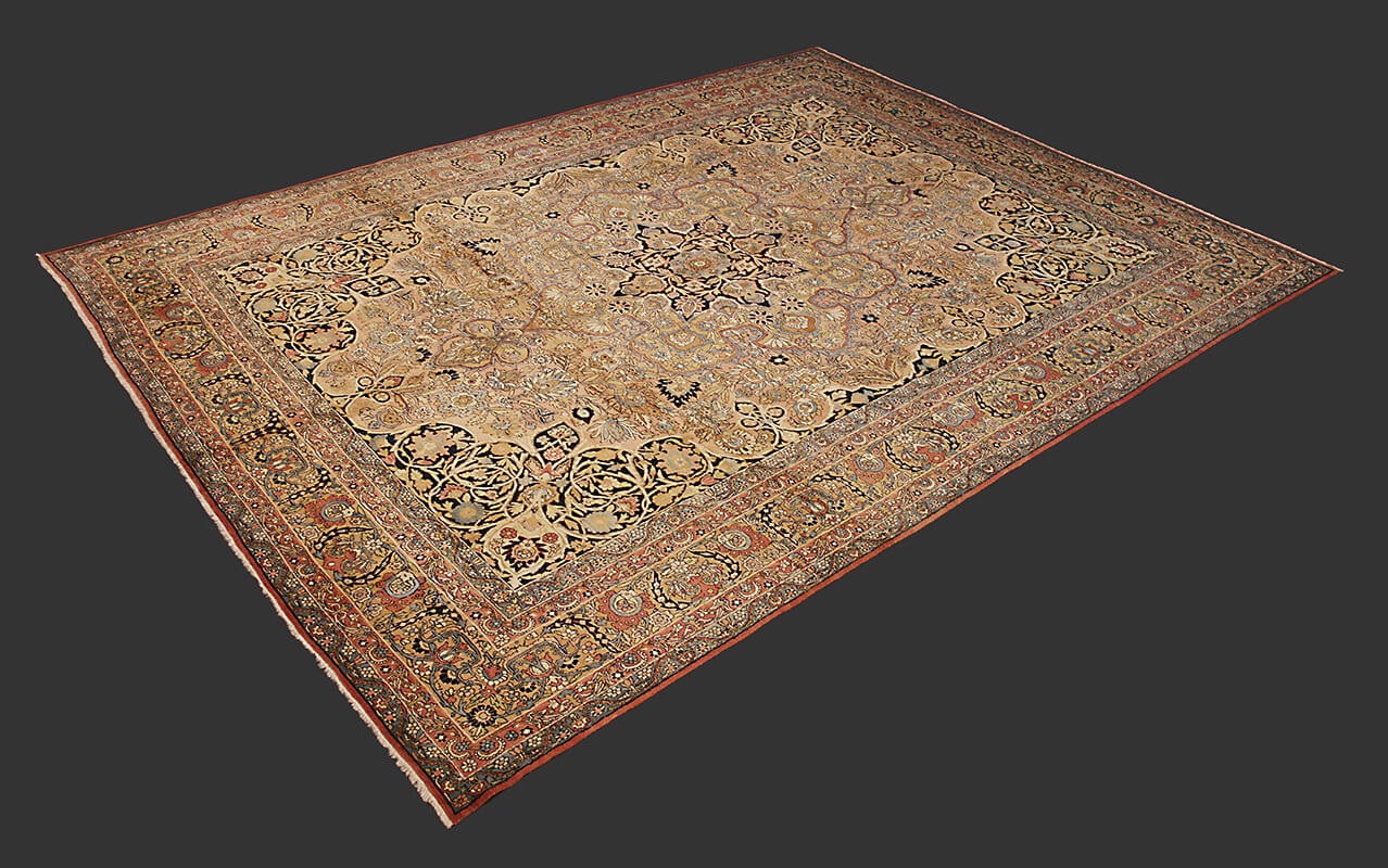 Teppich Persischer Antiker Kerman Ravar n°:43205308