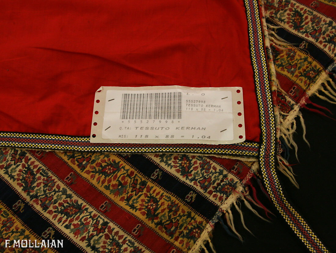 پارچه آنتیک ایرانی: کرمان، چند رنگ، طرح محرمات
