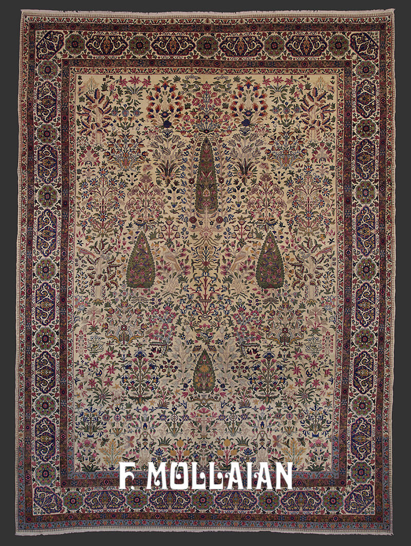 Tapete Persa Antigo Kerman “MILANI” n°:56130674