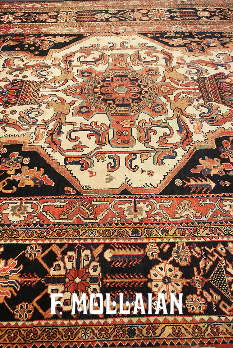 Teppich Persischer Antiker Bakhtiari n°:59750074
