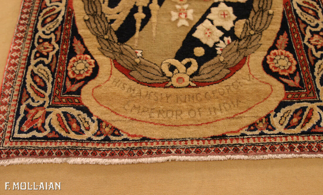 Teppich Persischer Antiker Kashan Mohtasham n°:60206999
