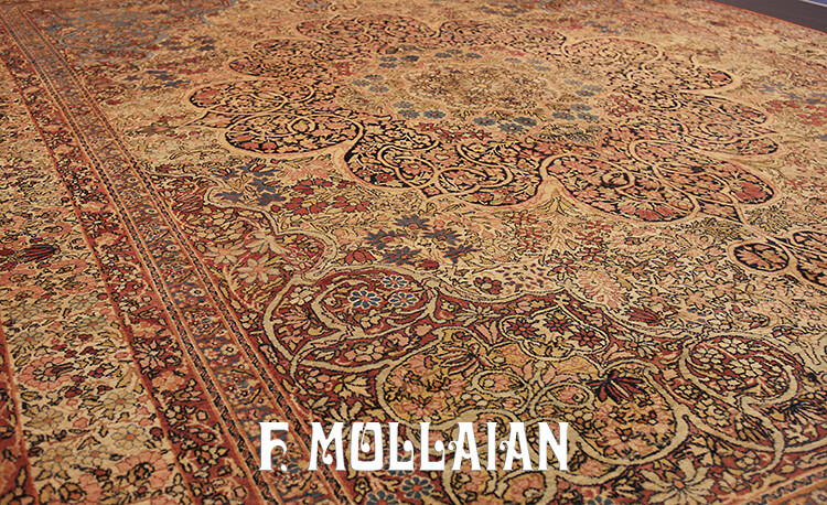 Alfombra Persa Antigua Kerman n°:72649069
