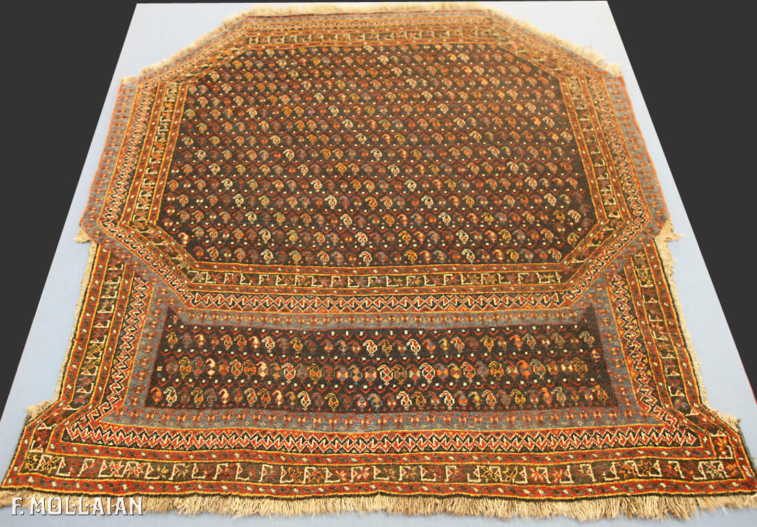 Antique Persian Kashkuli Rug n°:82925572