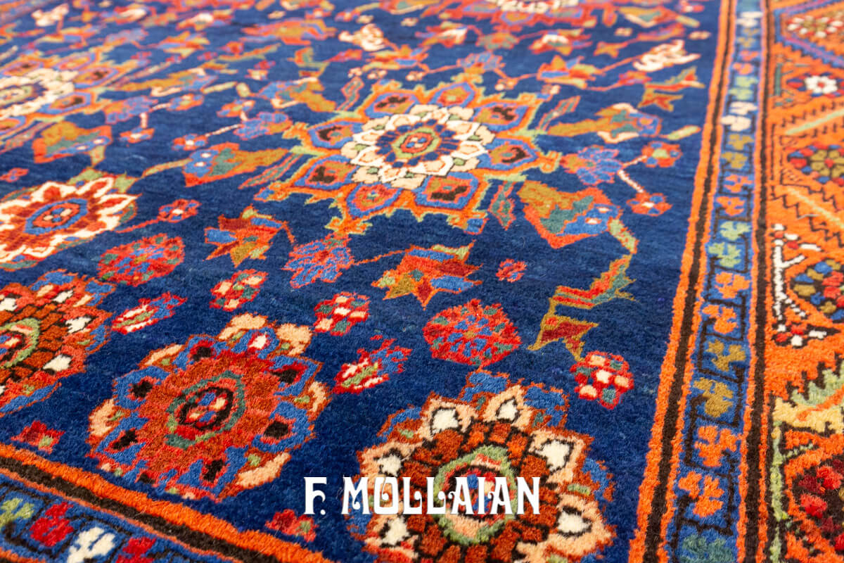 Antique Persian Hand-knotted Bakhshayesh Rug n°:855676