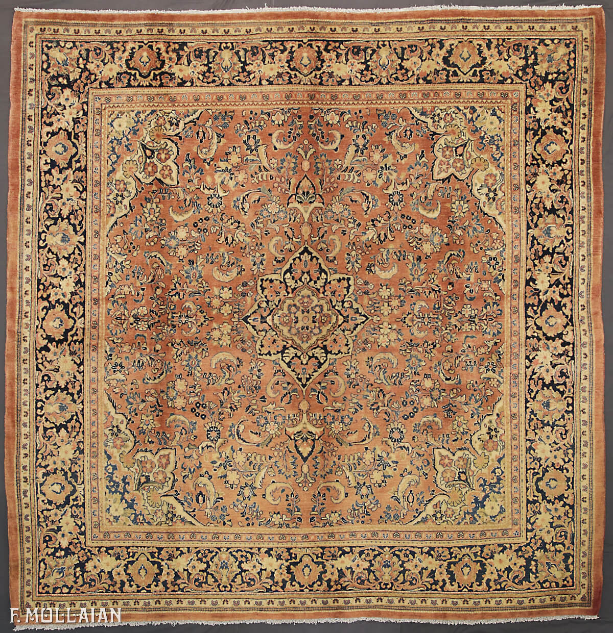 Tapis Persan Antique Saruk n°:87181374