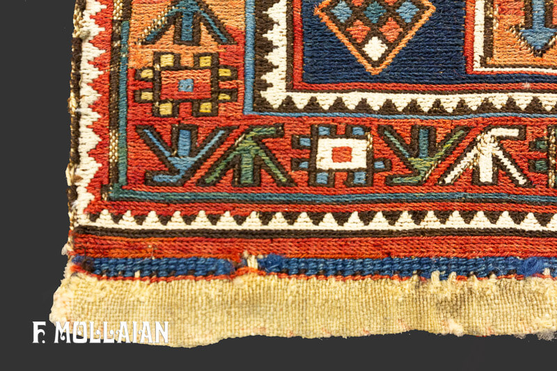 Small Antique Persian Shahsavan „Sumak!“ Rug n°:11548354