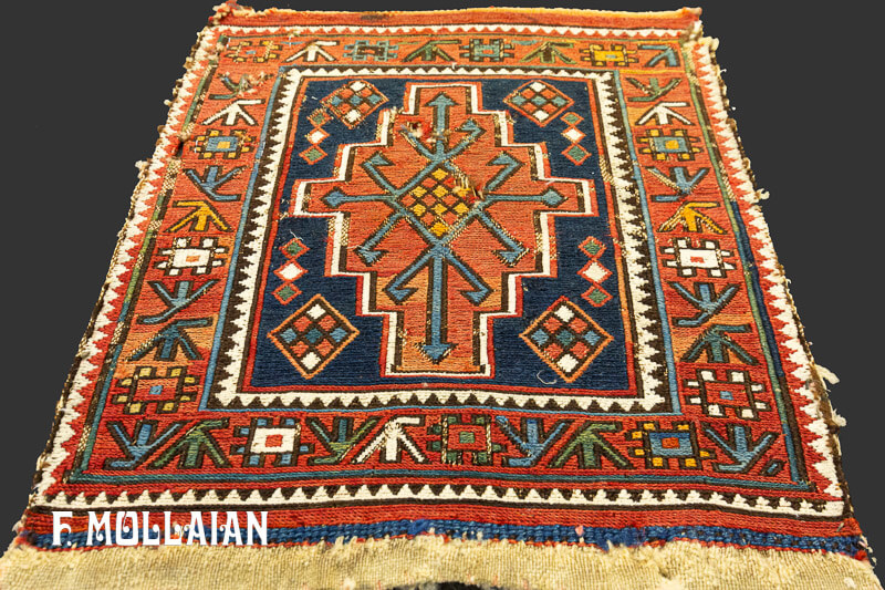 Small Antique Persian Shahsavan „Sumak!“ Rug n°:11548354
