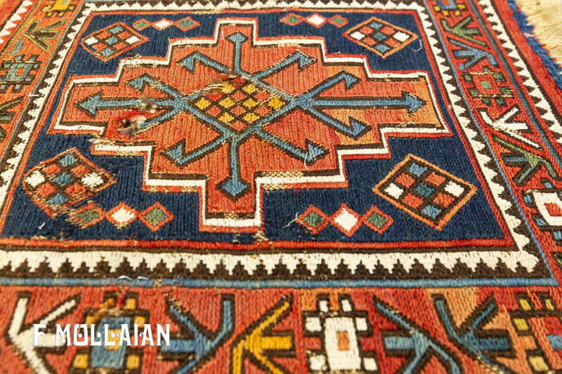 Small Antique Persian Shahsavan „Sumak!“ Rug n°:11548354