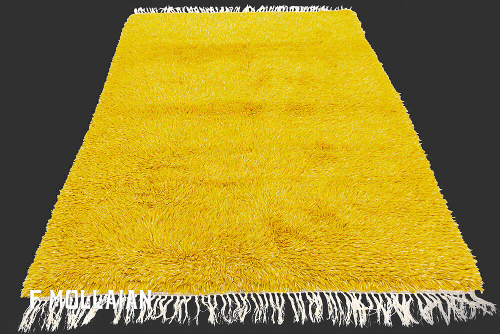Vintage Rya Swedish Rug n°:13865294