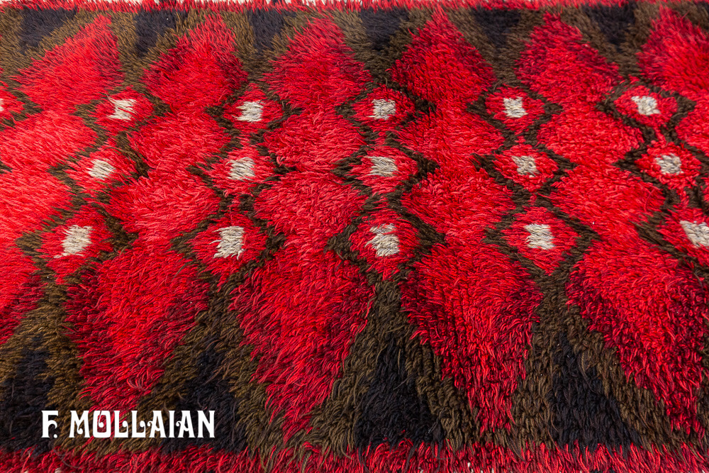 Vintage Rya Swedish Rug n°:18023818