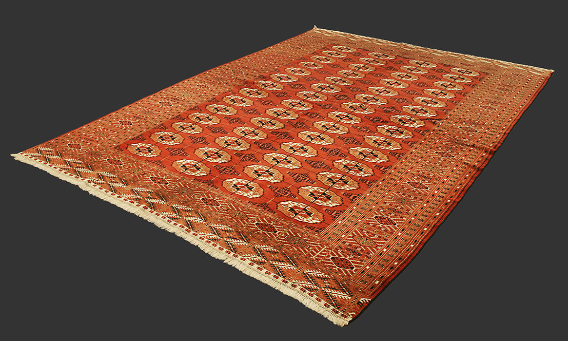 Turkmen Bukhara Rug