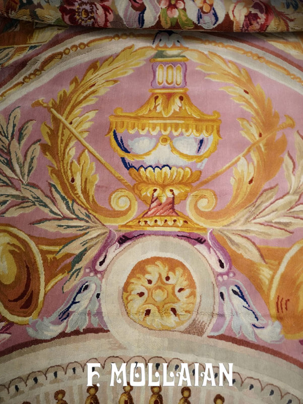 Magnifique Tapis Antique du Palais de la Savonnerie Française n°:31456755