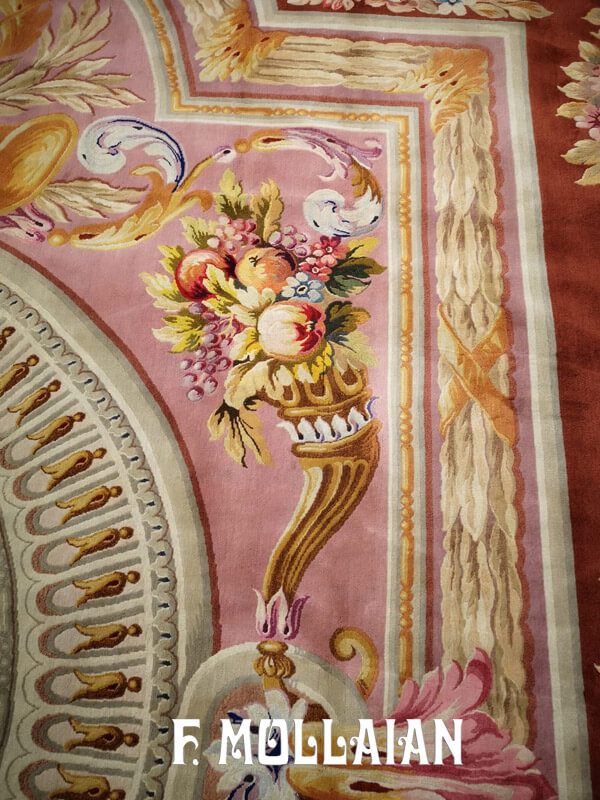 Magnifique Tapis Antique du Palais de la Savonnerie Française n°:31456755