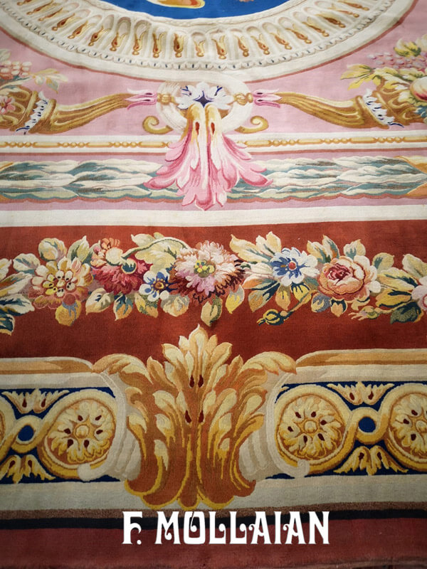 Magnifique Tapis Antique du Palais de la Savonnerie Française n°:31456755