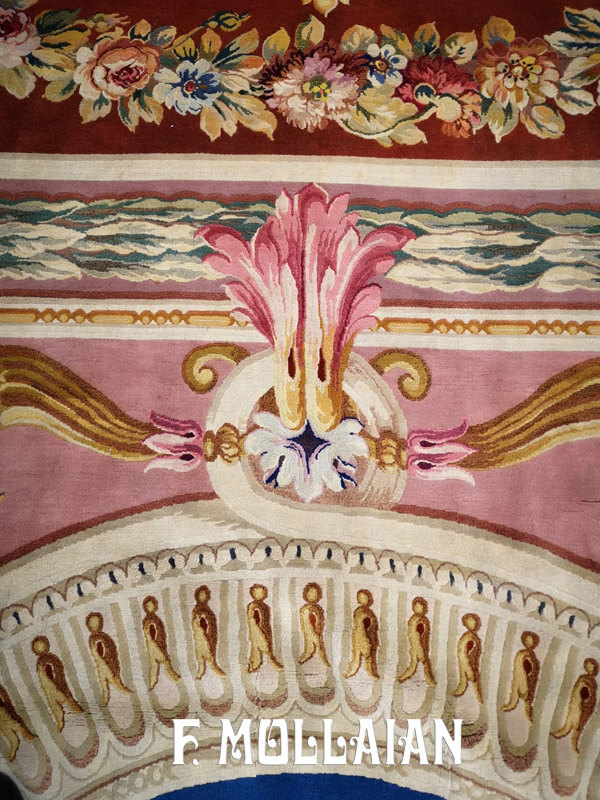 Magnifique Tapis Antique du Palais de la Savonnerie Française n°:31456755