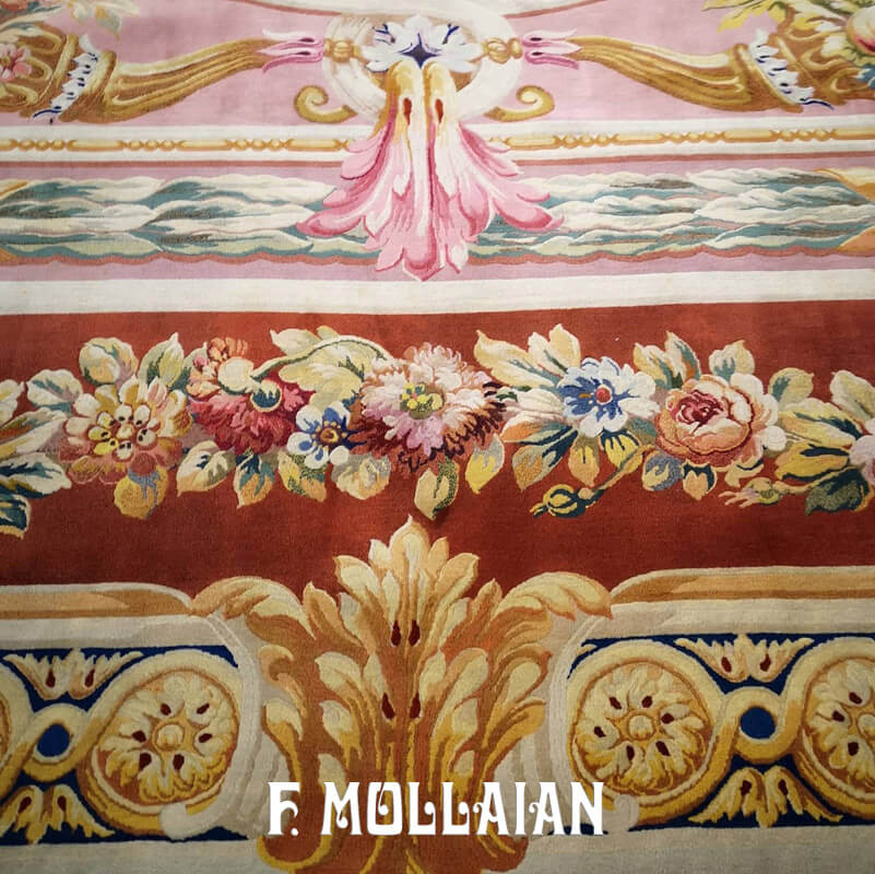 Magnifique Tapis Antique du Palais de la Savonnerie Française n°:31456755