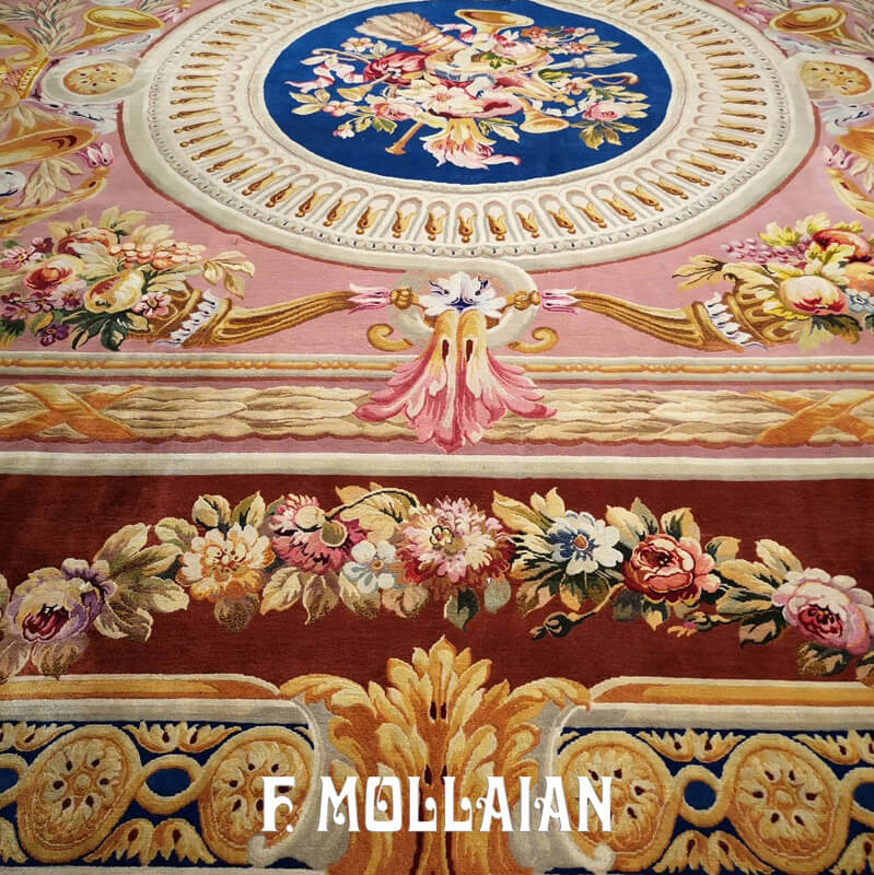 Magnifique Tapis Antique du Palais de la Savonnerie Française n°:31456755