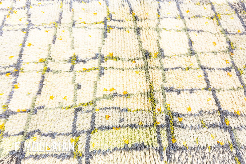 Tapis Vintage Rya Suédois n°:34123944