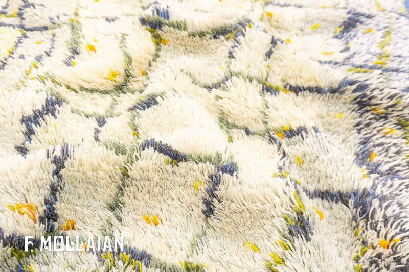 Tapis Vintage Rya Suédois n°:34123944