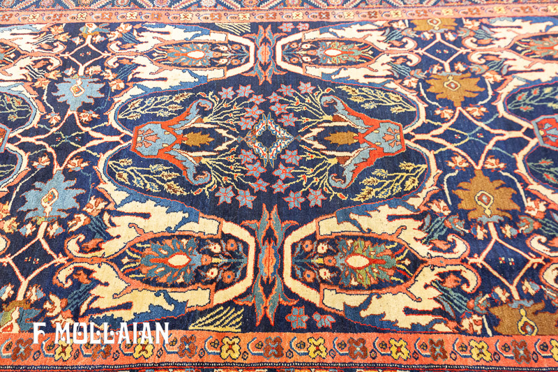 Antique Persian Bidjar Garrus Rug n°:34127988