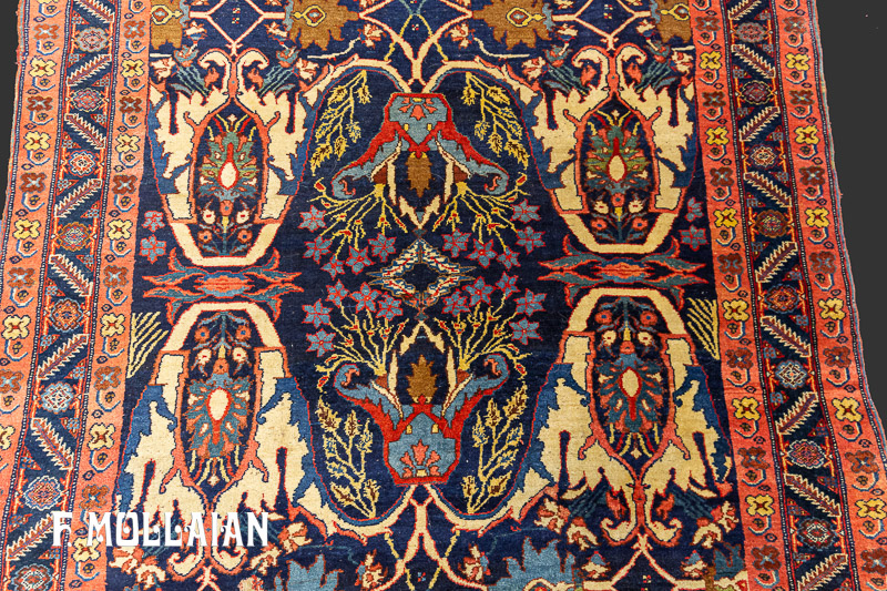 Antique Persian Bidjar Garrus Rug n°:34127988