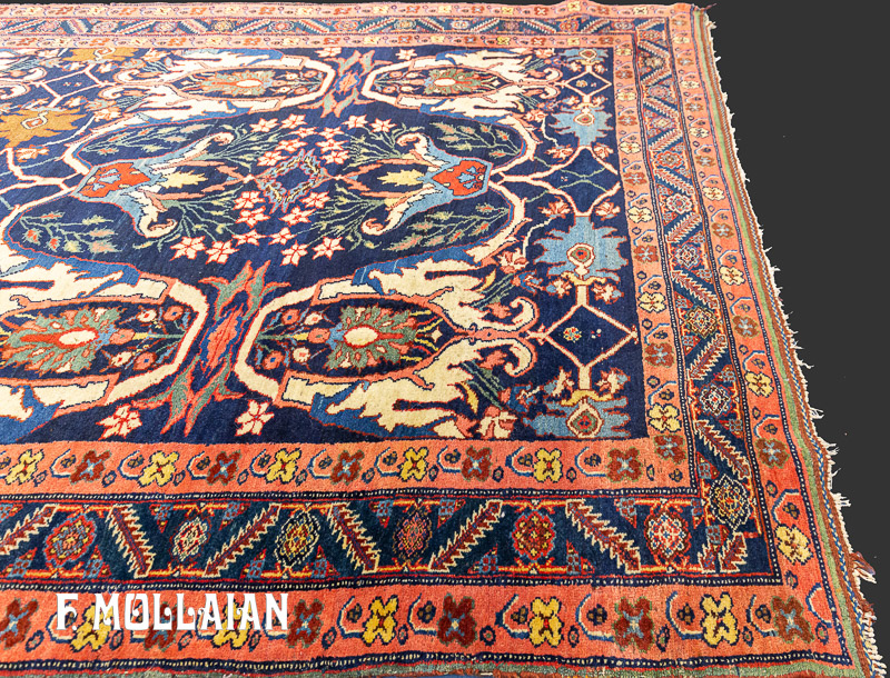 Antique Persian Bidjar Garrus Rug n°:34127988