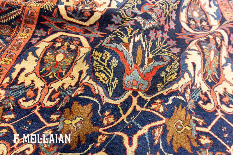 Antique Persian Bidjar Garrus Rug n°:34127988