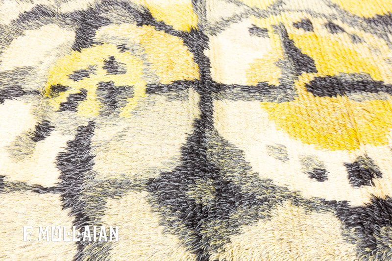 Tapis Rya Vintage, Suède n°:38065348
