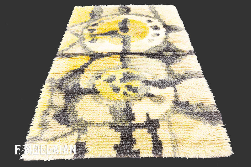 Tapis Rya Vintage, Suède n°:38065348