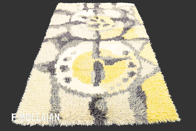Tapis Rya Vintage, Suède n°:38065348