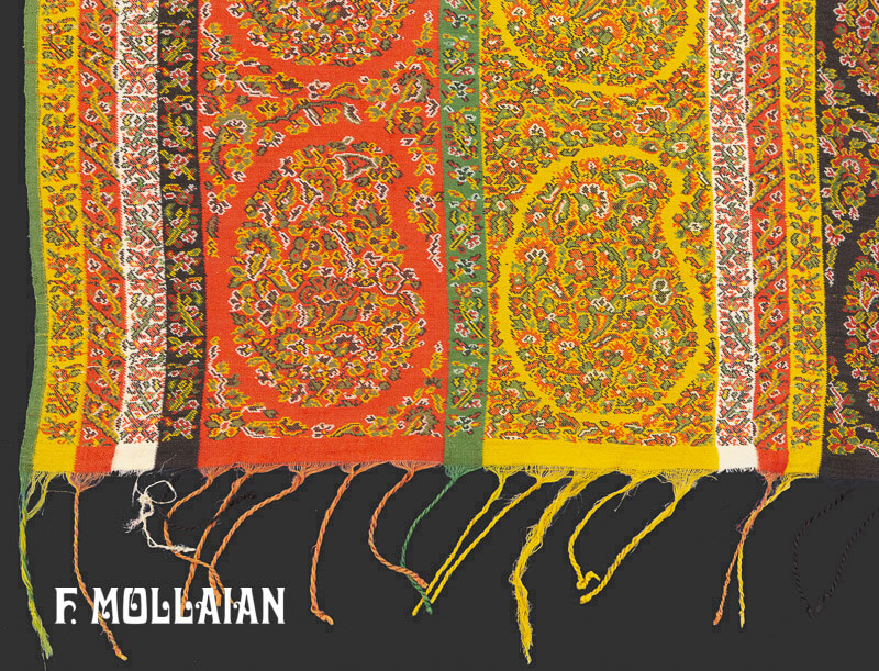 پارچه آنتیک هندی: شال کشمیر
