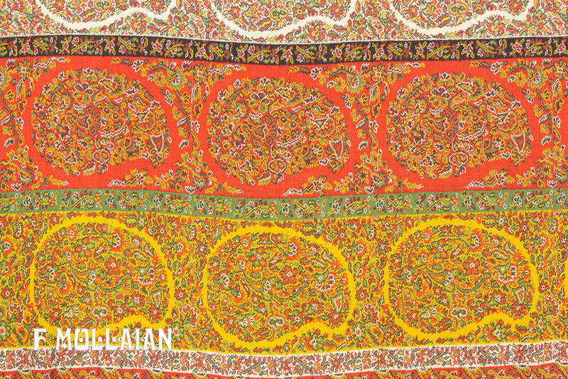 پارچه آنتیک هندی: شال کشمیر