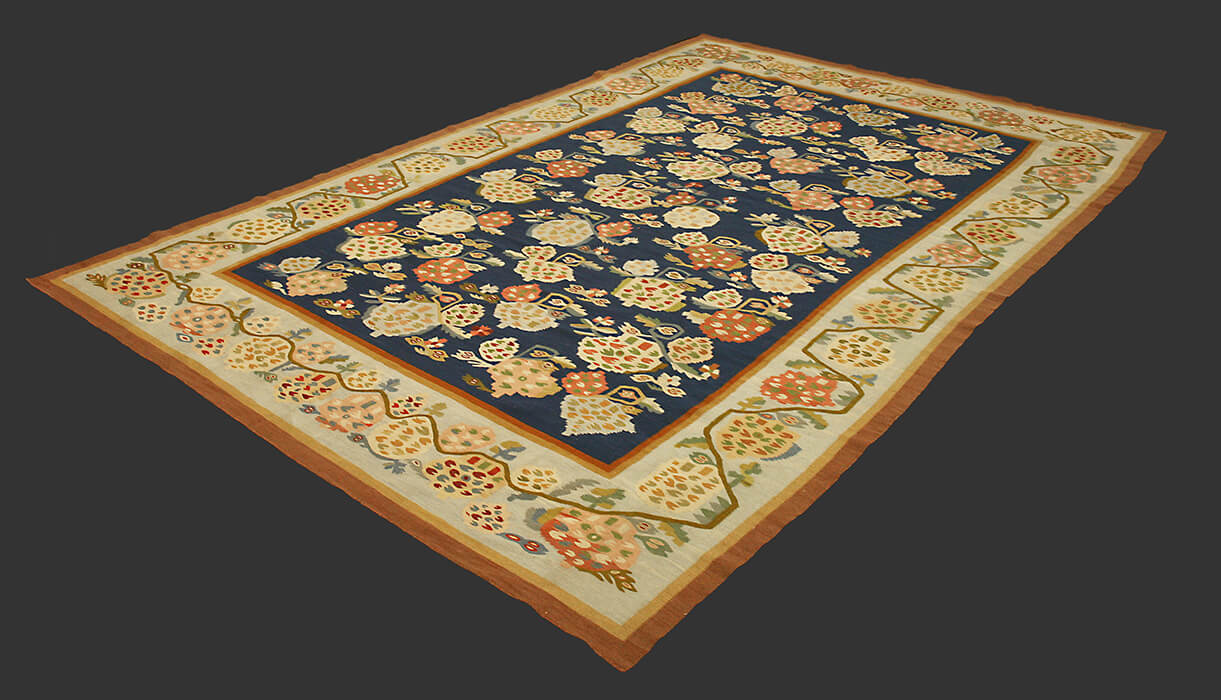 Kilim de Bessarabie Tissé à la Main n°:46232610