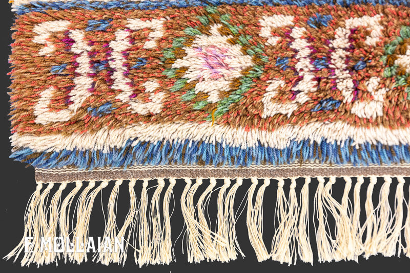 Vintage Swedish Rya Rug n°:47810022